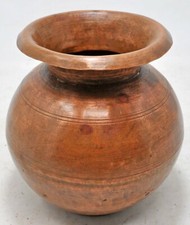 Antik Kupfer Rund Wasser