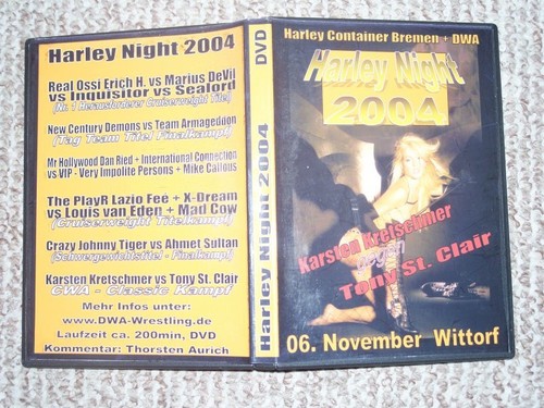 Dwa wrestling dvd harley night - dvd,