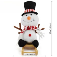 Weihnachtliche Schneemann