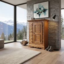 Voglauer 1600 antik Brotschrank Kommode Schrank Landhaus Anrichte Bauernschrank