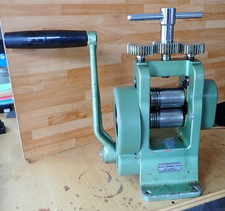 Goldschmiedewalze / Kombiwalze Blech-Draht / Goldschmiedewerkzeug