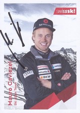 Mauro CAVIEZEL - Schweiz, Bronze WM 2017 Ski alpin, Original-Autogramm!