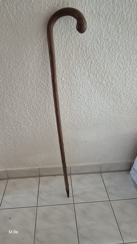 Gehstock holz antik - gehstock,