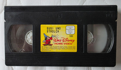 Susi strolch vhs walt disney - strolch,
