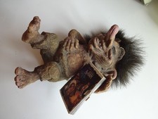 NyForm Sammler Figur TROLL ORIGINAL Norwegen Handarbeit   "NEUWERTIGER ZUSTAND"