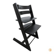STOKKE TRIPP TRAPP schwarz Eiche Hochstuhl Kinderhochstuhl Stuhl Baby Kinder 
