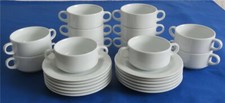 12 x Seltmann Weiden Suppentasse & Untertasse 270 ml -  Ø 98 - H 56 stapelbar