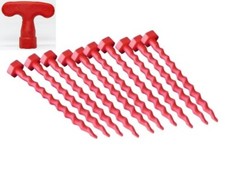 10 x ZELTHERINGE-WURMI