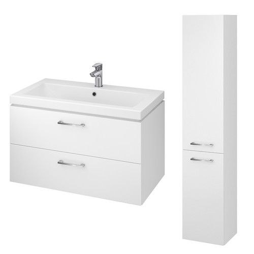 Badezimmermöbel set weiß - set,