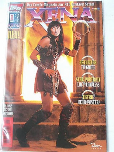 Xena heft poster dino 1998 - xena,