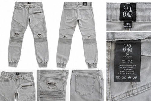 Black kaviar herren biker - herren,