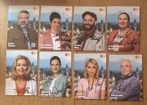 Autogrammkarten zdf die - zdf,
