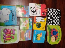 Babybücher 0M- 1,5 Jahre Kontrastbuch, Badebücher