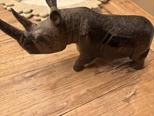 Seltenes antikes Nashorn Stein