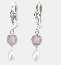 Amethyst Ohrringe Wählbar 925 Sterling Silber - Gelb Gold Double Walzgold (28)