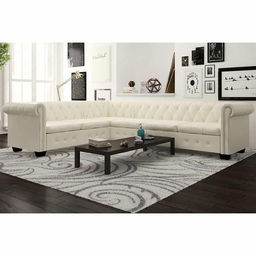 Chesterfield ecksofa sitzer - chesterfield-ecksofa, 6-sitzer