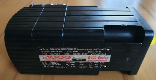 Moog servomotor g413 - moog,