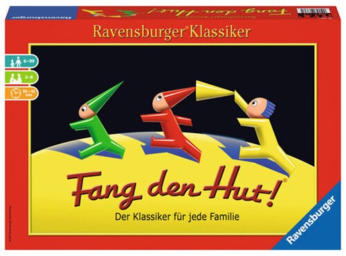 Spiel fang den hut - fang,