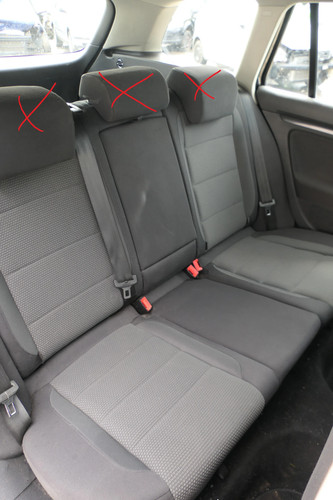 Golf kombi sitze hinten - golf, 5k