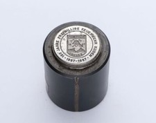 Historischer Prägestempel Feuerwehr Kuden Wappen Münze Unikat Medaille Nr. 206-2