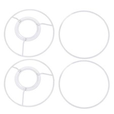2 Set Lampenschirm Ring 120mm