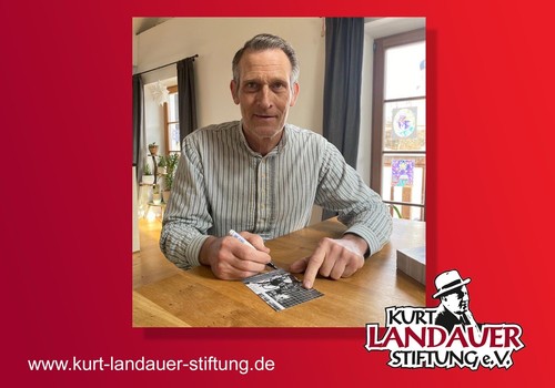 Autogrammkarte gerald - autogrammkarte,