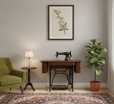 restaurierte antike Singer