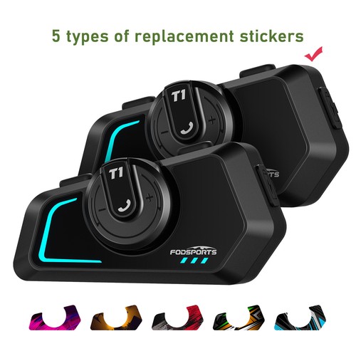 1000m bluetooth intercom - 2x,