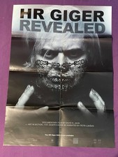 Ultrarare H.R. Giger REVEALED Promo Poster for DVD Release MEMORABILIA 48x68cm