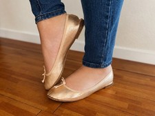 Repetto leder ballerinas - leder,
