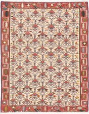 Kelim Senneh Teppich 116x143