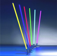 LED RGB-Leuchtstab inkl. Fernbedienung u. Halterung, dimmbar, OHNE STANDFUß