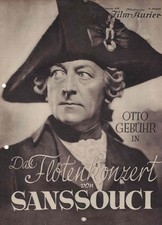 IFK 1512 Das Flötenkonzert von Sansssouci Otto Gebühr Renate Müller Filmprogramm