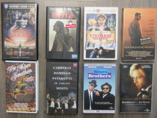 Konvolut vhs videokassetten - konvolut, vhs-videokassetten,