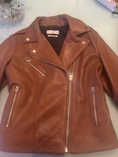 Echtleder Jacke von Mango Neu!