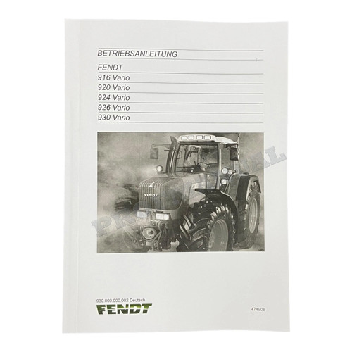 Fendt 916 920 924 926 - 916,