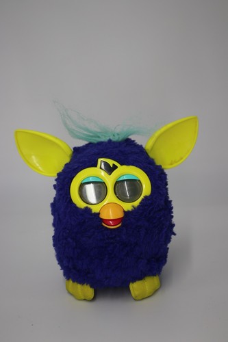 Furby blue yellow starry - furby,
