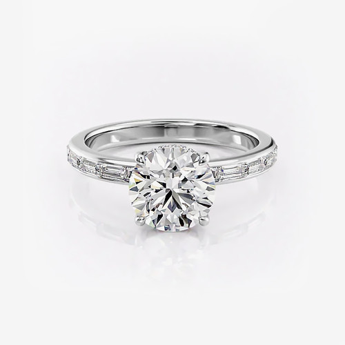 Diamantring 950 platin - diamantring,