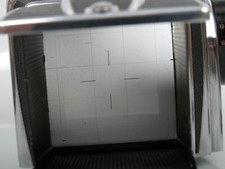 Klarscheibe m. Gitter zum Auflegen auf die Mattscheibe für Hasselblad 500C 500 c