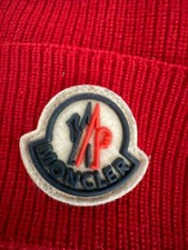 Moncler Mütze rot M Mit Rechnung