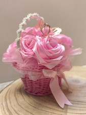 Satin Blumen Hochzeit Geschenk