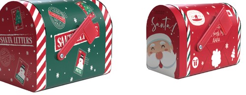 Geschenkdose briefkasten 2er - geschenkdose,