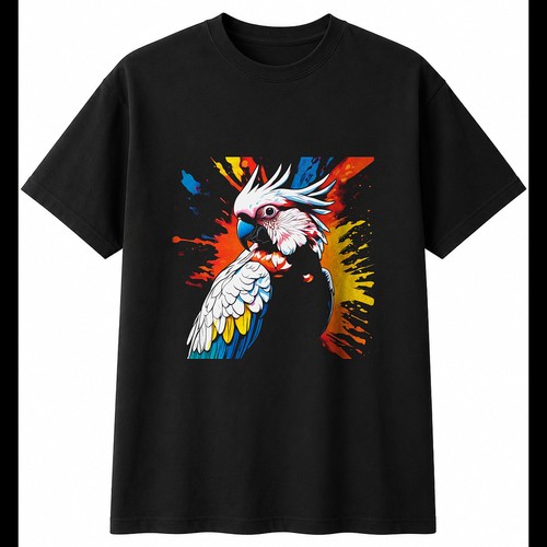 Psychedelic cockatoo torn - psychedelic,