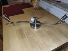 Deckenlampe mit 3 LEDs, silber