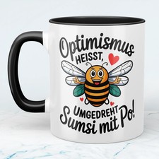 Lustige Tasse mit Spruch