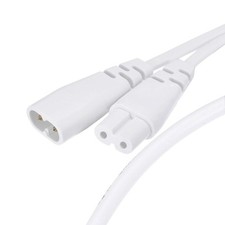 2 Stück T5 T8 LED Röhren Anschlusskabel 2 Stifte 30CM Stecker auf Buchse Kabel