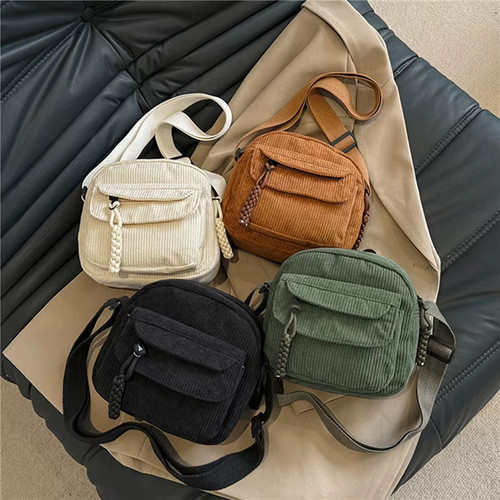 Cord schultertasche für damen - cord,