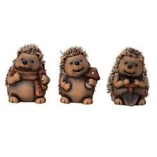 3 Stück Igel Figuren weiche