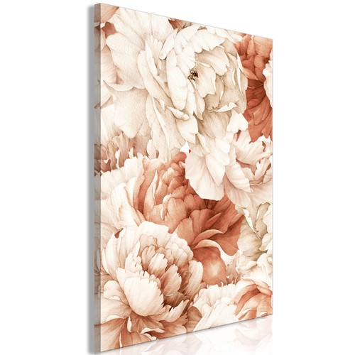 Pfingstrosen blumen laub vlies - laub,