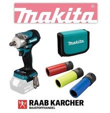 Makita DTW300Z Akku Schlagschrauber DTW300 ohne Akkus/LG inkl. Steckschlüsselset